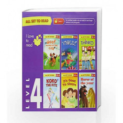 I Love To Read Level 4 Set Of 6 Books by Omkidz Book-9789385031083