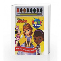 Disney Junior Paint by Numbers (Paint By Numbers X 4) by NA Book-9781472390417