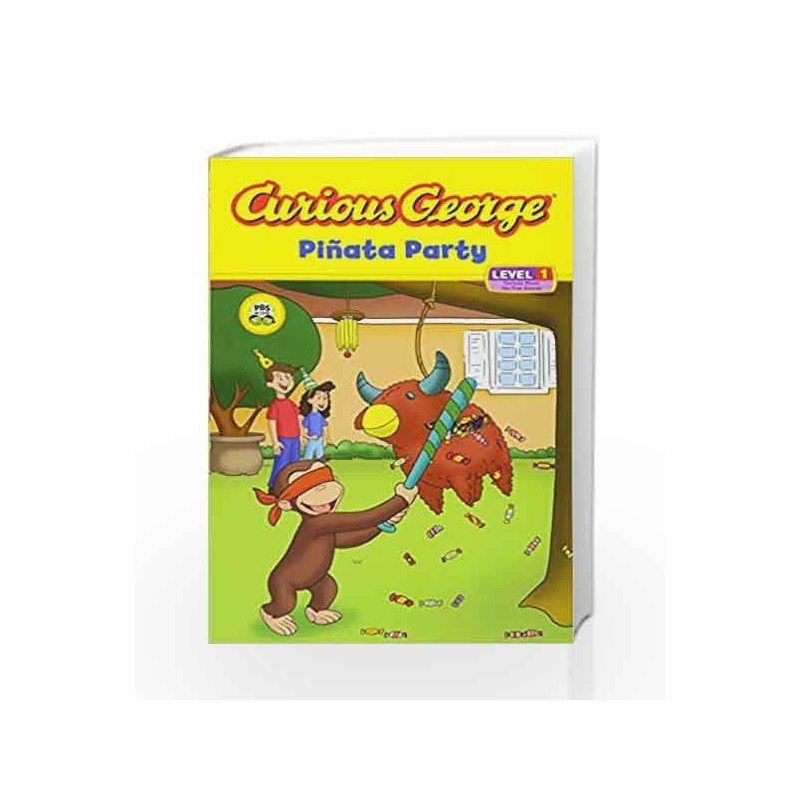 Curious George Pinata Party (Curious George Early Readers, Level 1) by Marcy Goldberg Sacks Book-9780547119625
