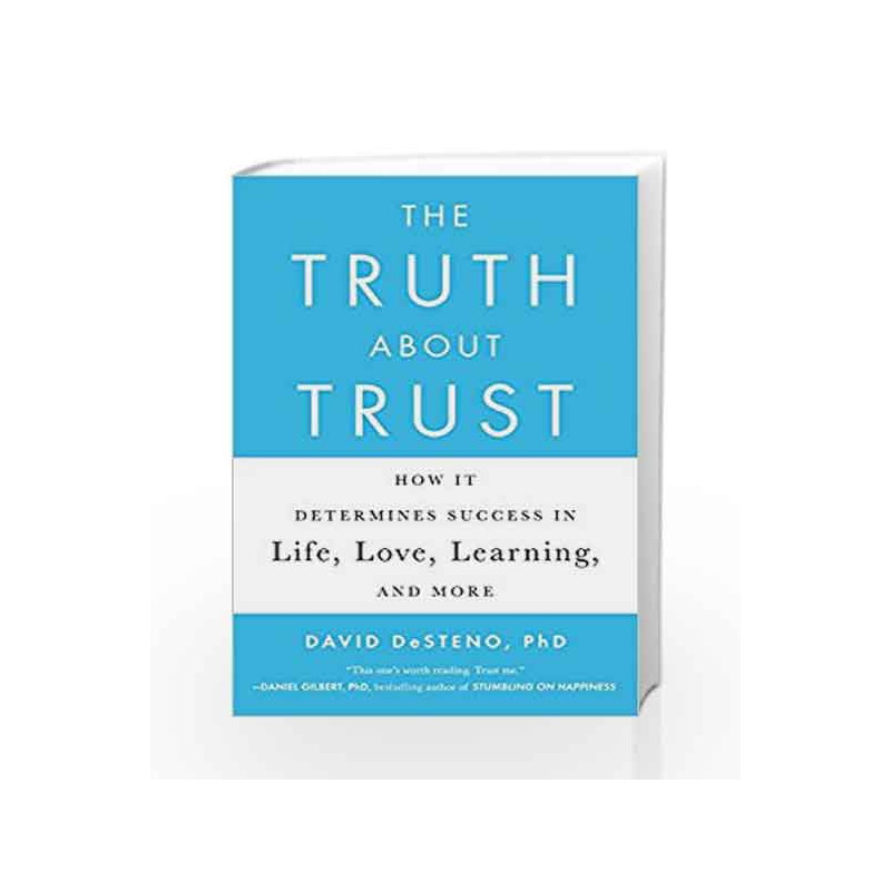 The Truth about the Trust by Desteno David Book-9780142181669