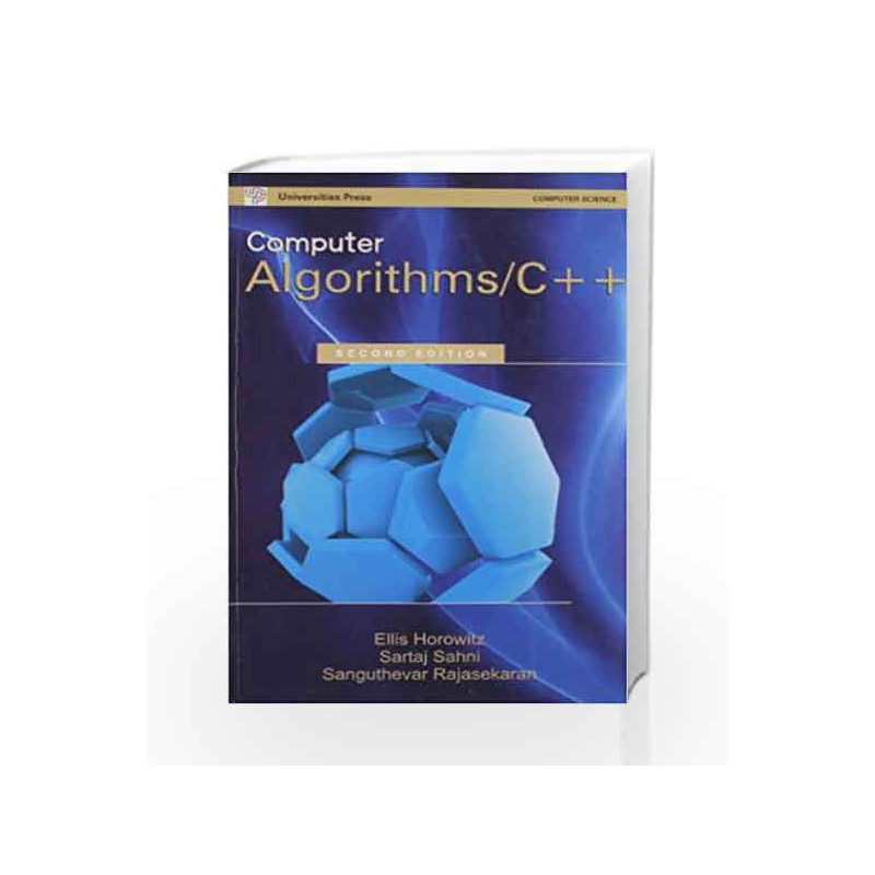 Computer Algorithms / C++ by Sahni Horowitz Book-9788173716119