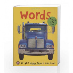 Bright Baby Touch & Feel Words (Bright Baby Touch and Feel) by Roger Priddy Book-9780312504243