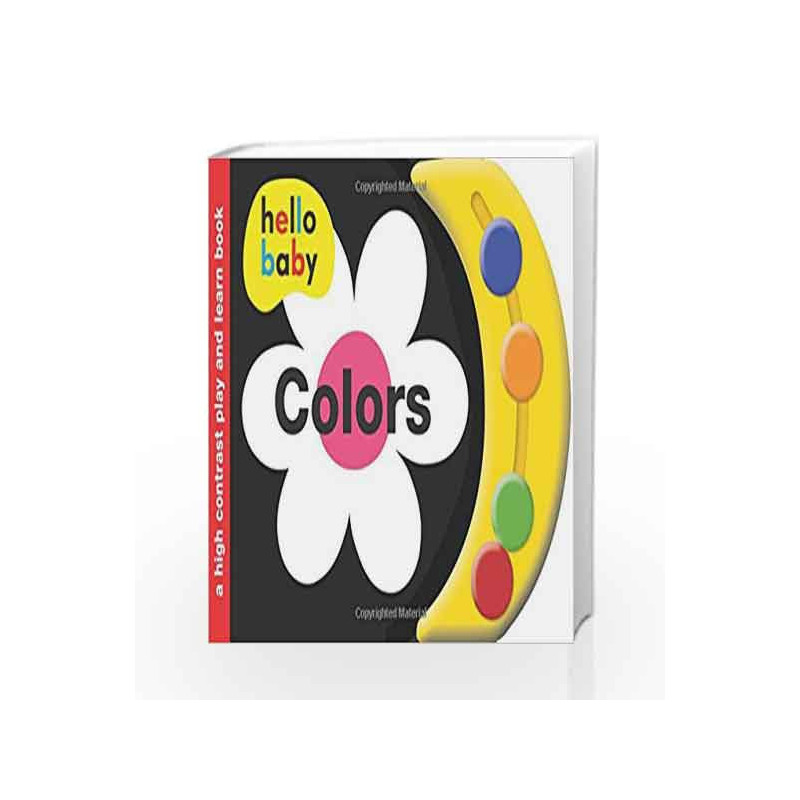 Hello Baby Play and Learn: Colors: A High-Contrast Board Book by Roger Priddy Book-9780312516062