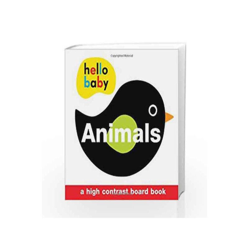 Hello Baby: Animals: A High-Contrast Board Book by Roger Priddy Book-9780312515973