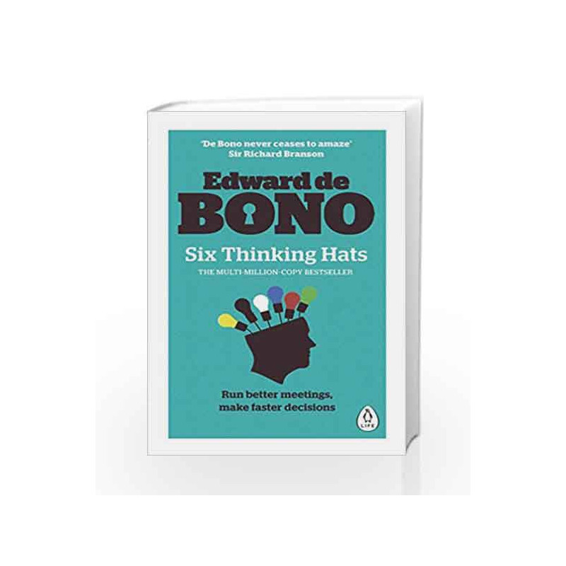 Six Thinking Hats by Edward De Bono Book-9780241257531