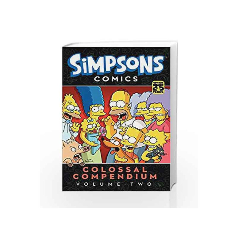 Simpsons Comics Colossal Compendium - Vol. 2 by Matt Groening Book-9780062336095