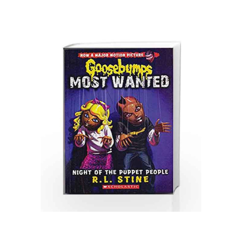 Goosebumps Most Wanted #8: Night of the Puppet People by R.L. Stine Book-9789351034124