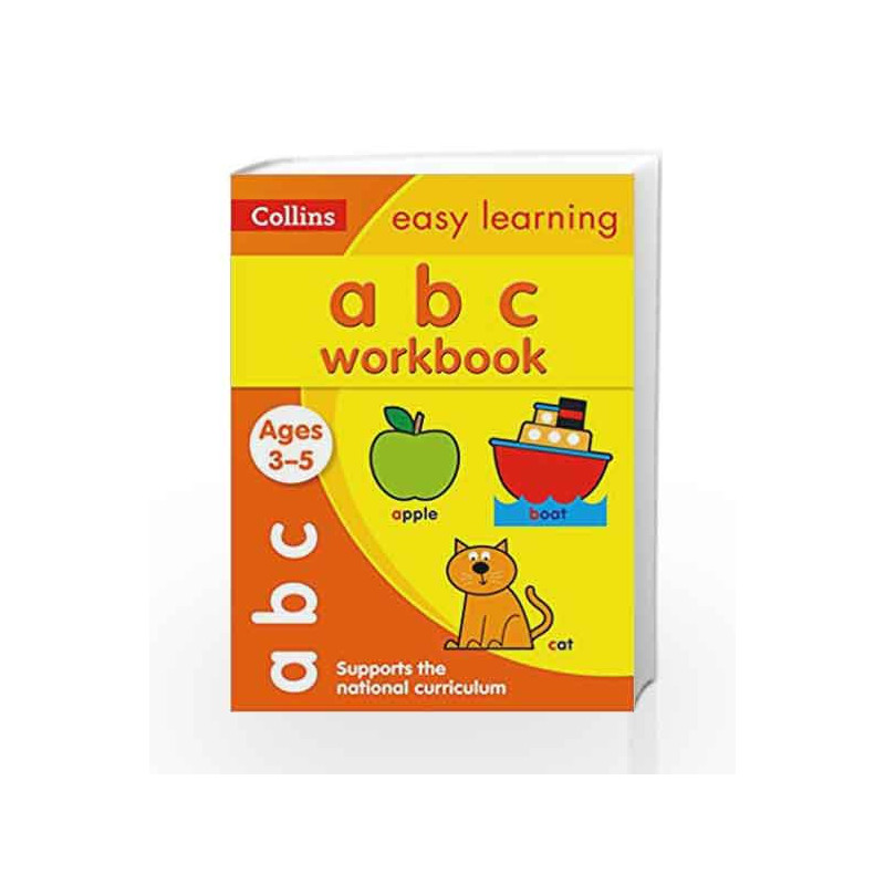 ABC Workbook Ages 3-5: Collins Easy Learning (Collins Easy Learning Preschool) by HARPER COLLINS Book-9780008151515