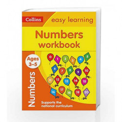 Numbers Workbook Ages 3-5: Collins Easy Learning (Collins Easy Learning Preschool) by HARPER COLLINS Book-9780008151553