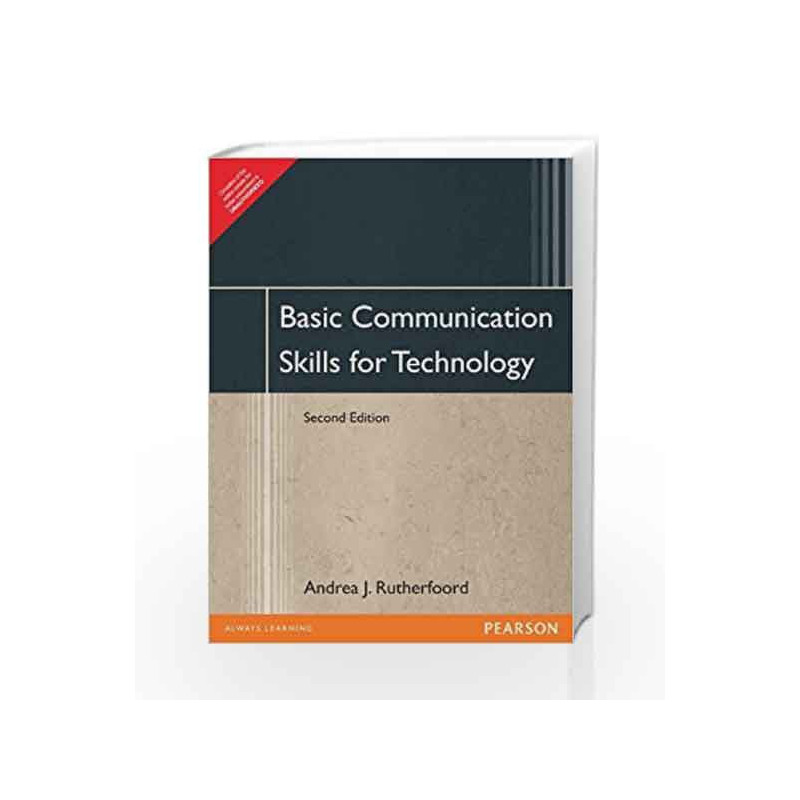 BASIC COMMUNICATION SKILLS FOR TECHNOLOG by RUTHERFOORD Book-9788177584073
