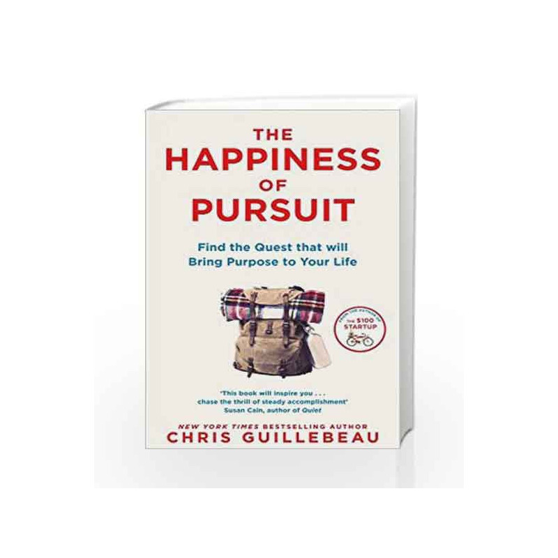 The Happiness of Pursuit by Chris Guillebeau Book-9781509814404