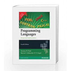 Programming Languages, 4e by PRATT Book-9788177586886