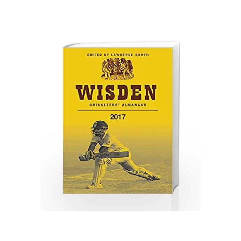 Wisden Cricketers' Almanack 2017 by Lawrence Booth Book-9781472935199