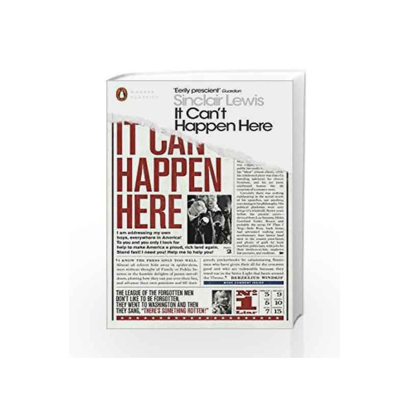 It Can't Happen Here (Penguin Modern Classics) by Sinclair Lewis Book-9780241310663