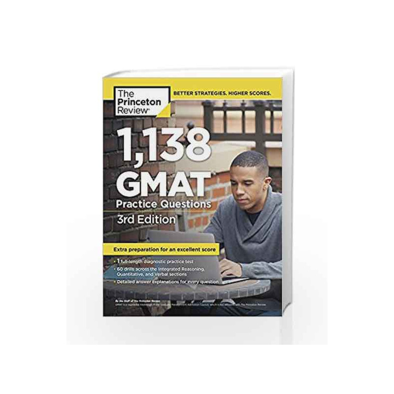 1,138 GMAT Practice Questions (Graduate School Test Preparation) by Princeton Review Book-9780375427480