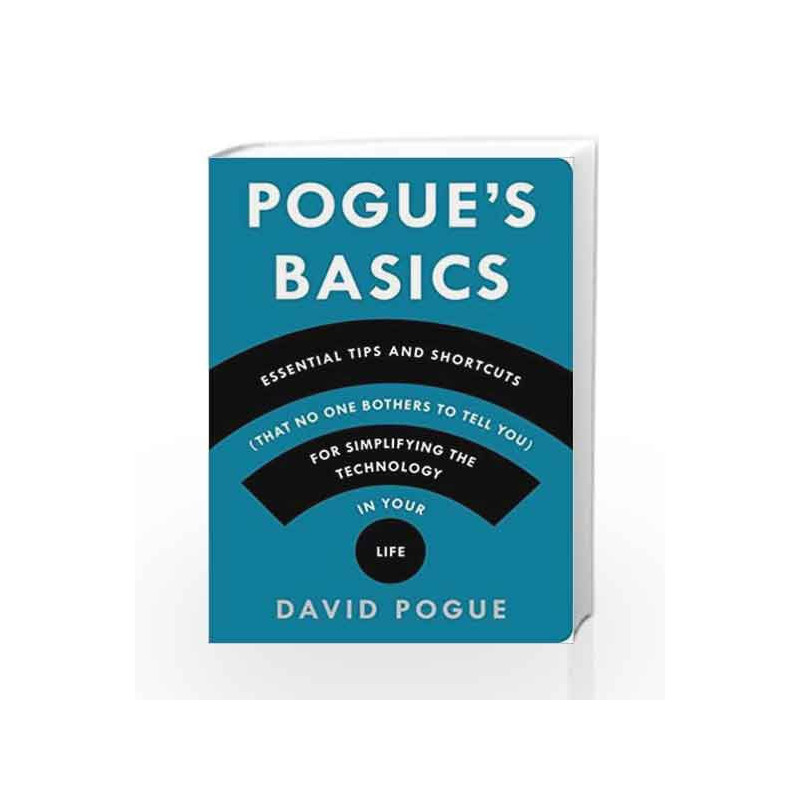 Pogue's Basics: Tech by David Pogue Book-9781250053480