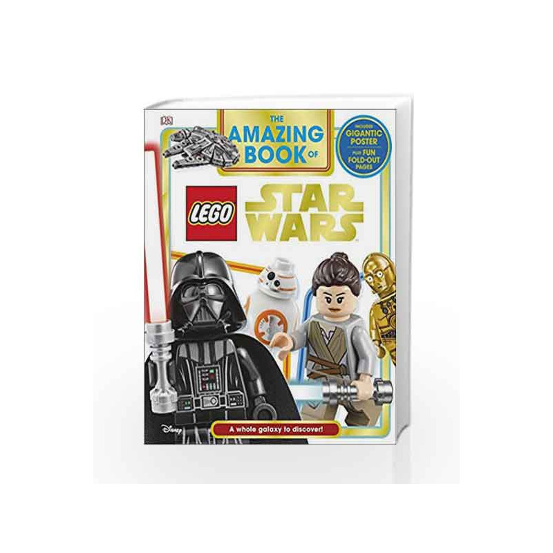 The Amazing Book of LEGO          Star Wars: With Giant Poster by DK Book-9780241280997