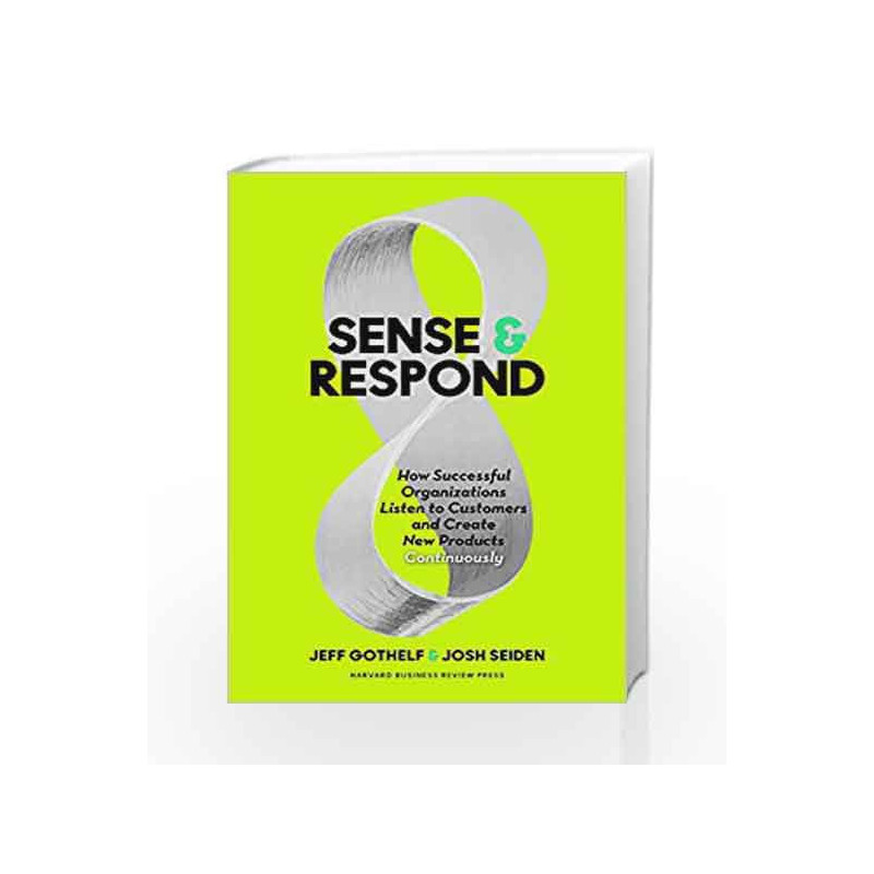Sense and Respond by Jeff Gothelf Book-9781633691889