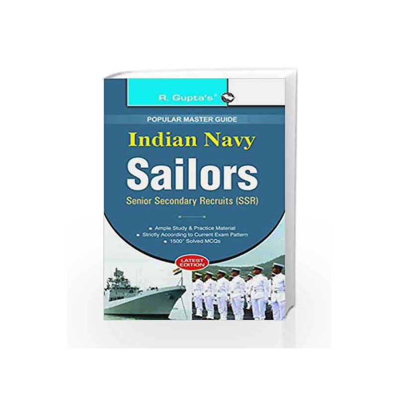Indian Navy (SSR) Sailor Recruitment Exam Guide by RPH Editorial Board Book-9788178124995