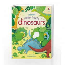 Peep Inside Dinosaurs by Anna Milbourne Book-9781409582038