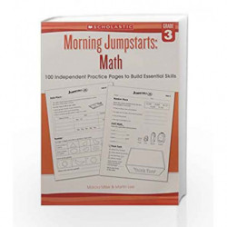 Morning Jumpstarts Maths Grade 3 by Martin Lee , Marcia Miller Book-9789386313096