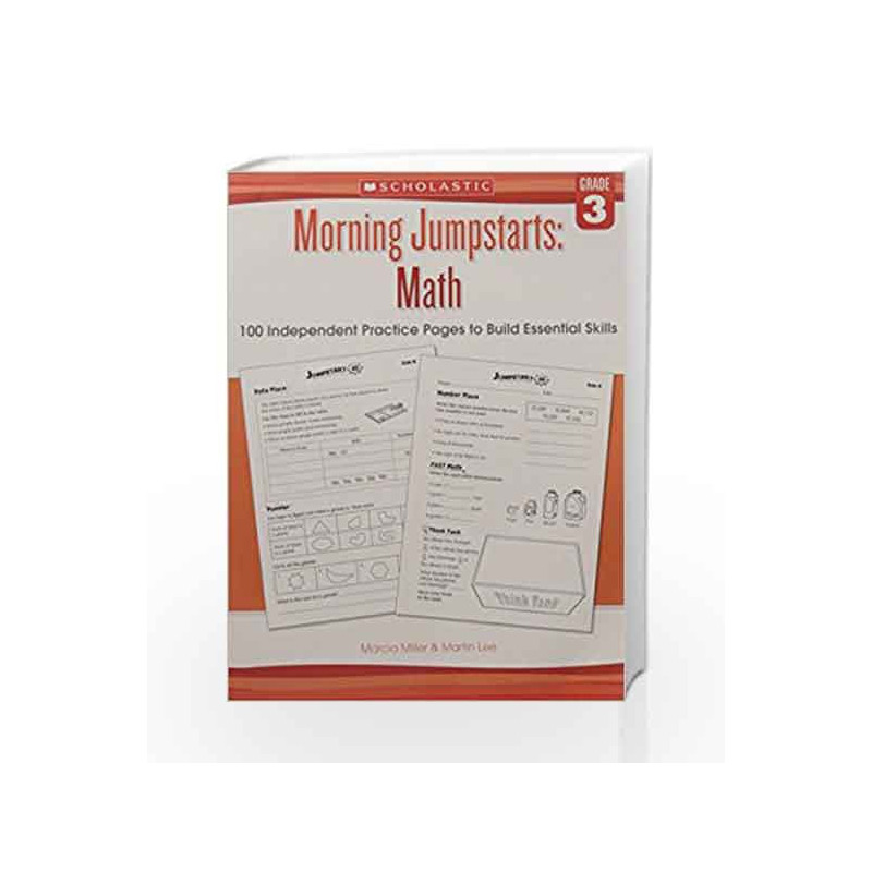 Morning Jumpstarts Maths Grade 3 by Martin Lee , Marcia Miller Book-9789386313096