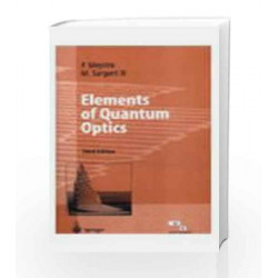 Elements of Quantum Optics, 3e by Meystre Book-9788181280145