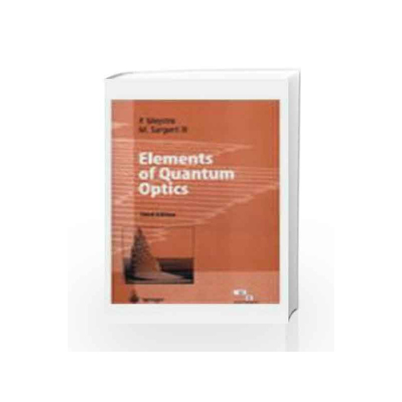 Elements of Quantum Optics, 3e by Meystre Book-9788181280145