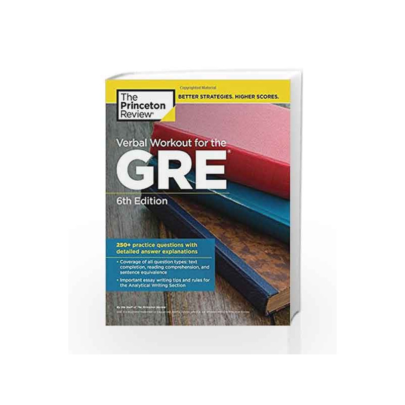 Verbal Workout for the GRE (Graduate School Test Preparation) by PRINCETON REVIEW Book-9780451487858