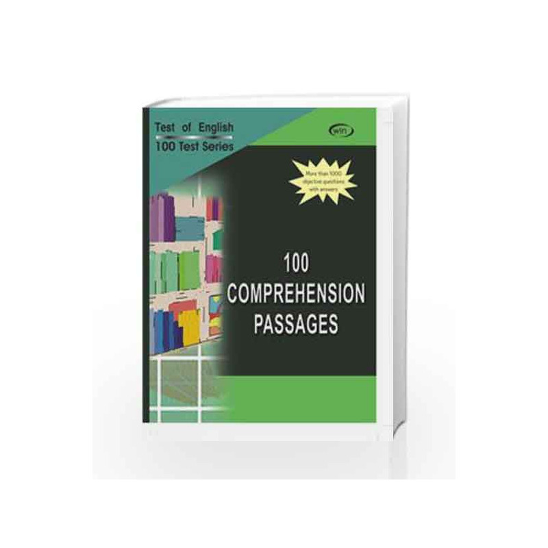 100 Comprehension Passages by Vijay Nicole Book-9788182090064