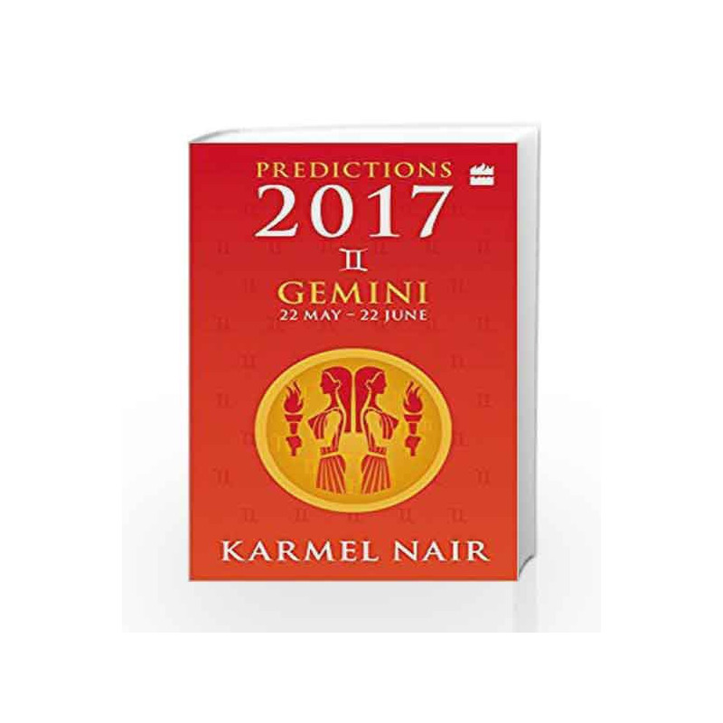 Gemini Predictions 2017 by Karmel Nair Book-9789350293652