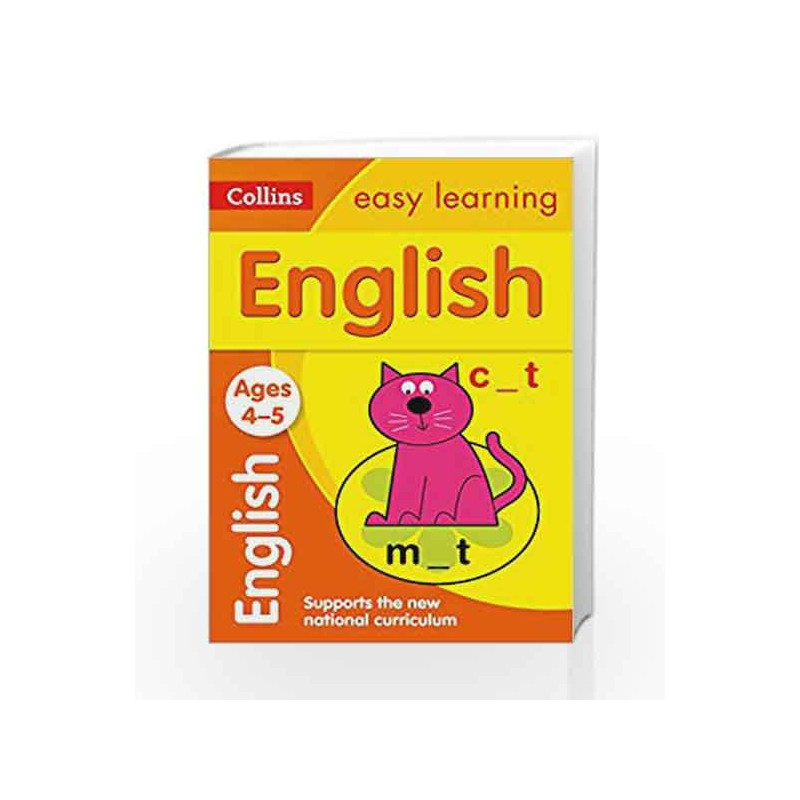 English Ages 4-5: Collins Easy Learning (Collins Easy Learning Preschool) by HARPER COLLINS Book-9780008134204
