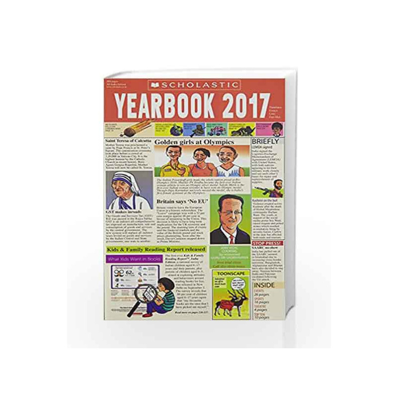 Year Book 2017 by Scholastic India Pvt Ltd Book-9789386106704