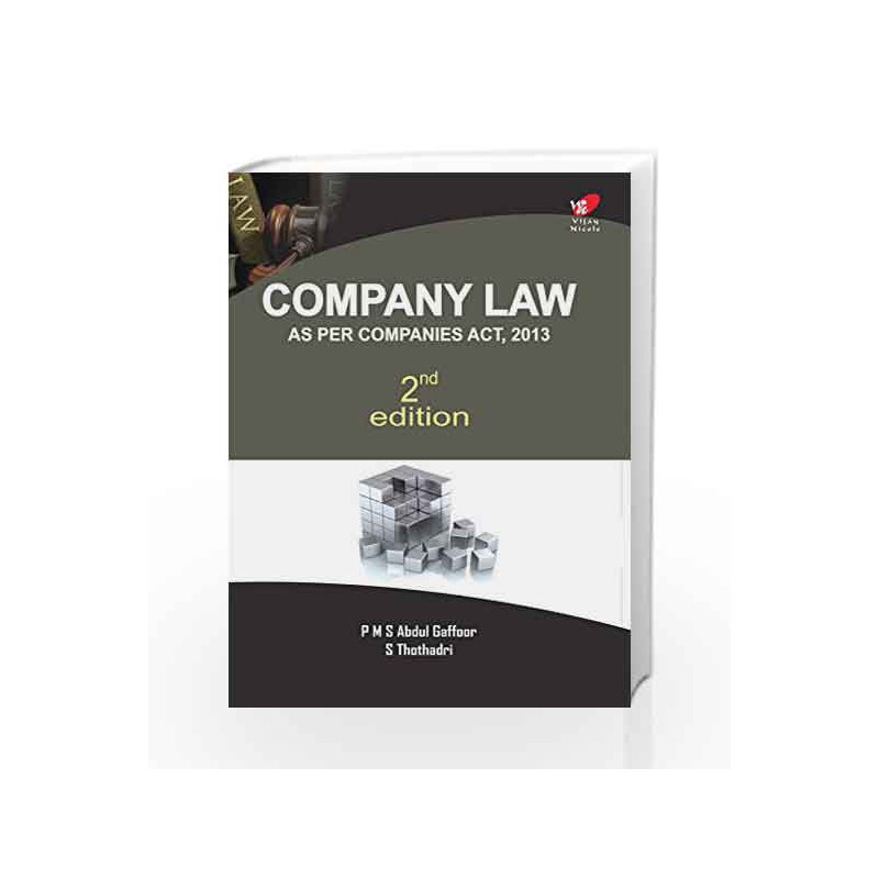 Company law 2e by Thothadri S Book-9788182094222