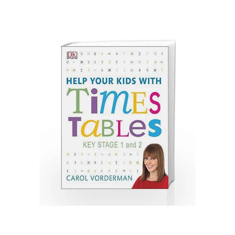 Help Your Kids with Times Tables by Carol Vorderman Book-9780241317013