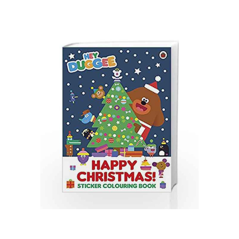 Hey Duggee: Happy Christmas! Sticker Colouring Book by NA Book-9781405928120