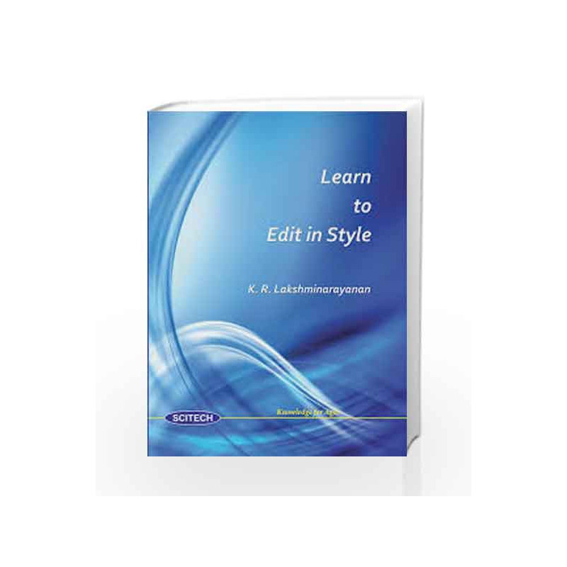 Learn to Edit in Style by LAKSHMINARAYANAN Book-9788183712781
