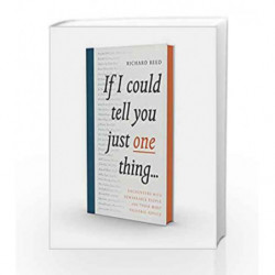 If I Could Tell You Just One Thing                by Richard Reed Book-9781782119227