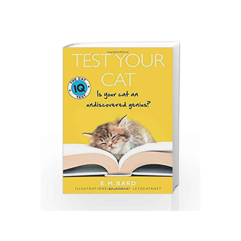 Test Your Cat: The Cat IQ Test New edition by E. M. Bard Book-9780007835676
