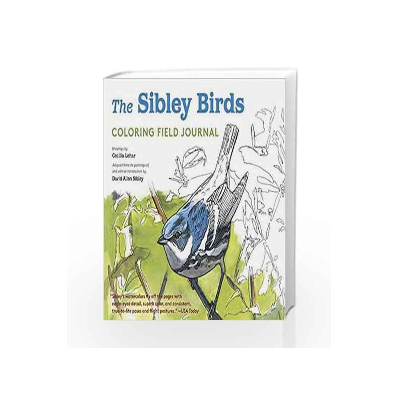 The Sibley Birds Coloring Book by David Allen Sibley Book-9781524711078