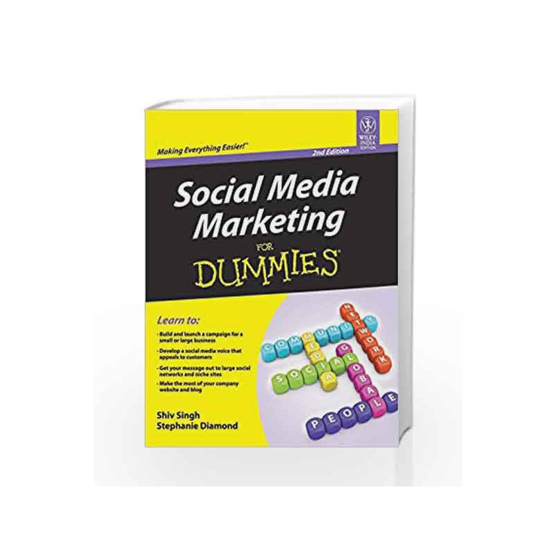 Social Media Marketing for Dummies by Shiv Singh, Stephanie Diamond Book-9788126538713