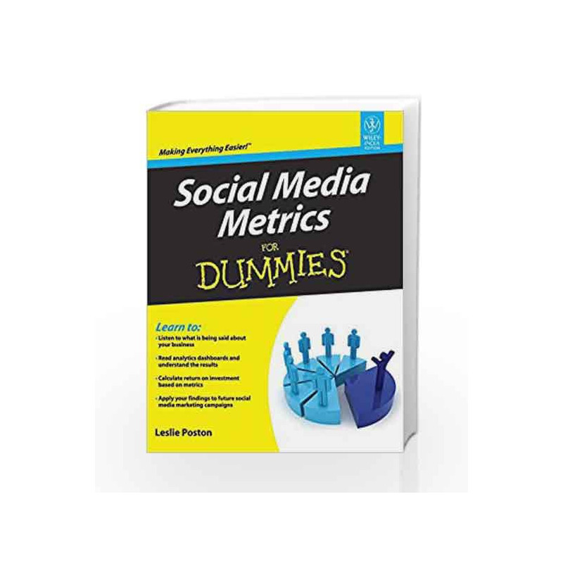 Social Media Metrics for Dummies by Leslie Poston Book-9788126538720