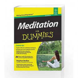 Meditation for Dummies by Stephan Bodian Book-9788126538744