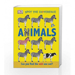 Spot the Difference Animals: Can you find the odd one out? by DK Book-9780241268049