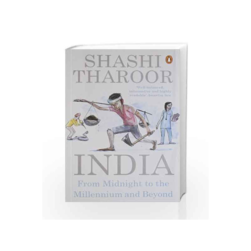 India: From Midnight to the Millennium by Shashi Tharoor Book-9780143103240