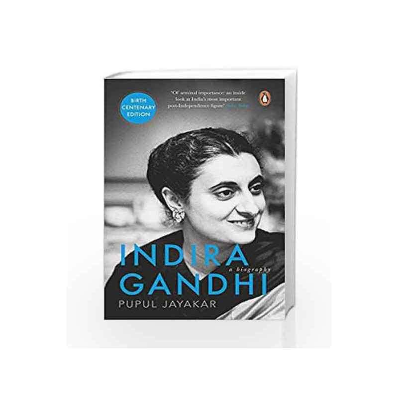 Indira Gandhi by Pupul Jayakar Book-9780140114621
