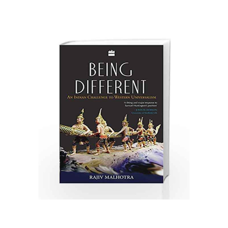Being Different : An Indian Challenge To Western Universalism by Rajiv Malhotra Book-9789351160502
