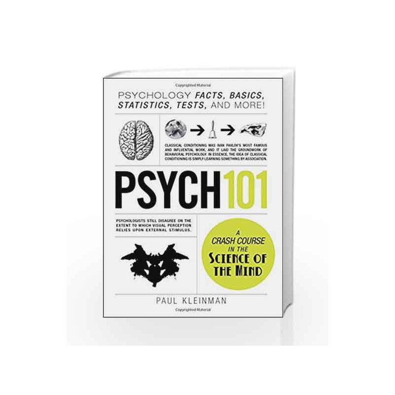 Psych 101 (Adams 101) by Paul Kleinman Book-9781440543906