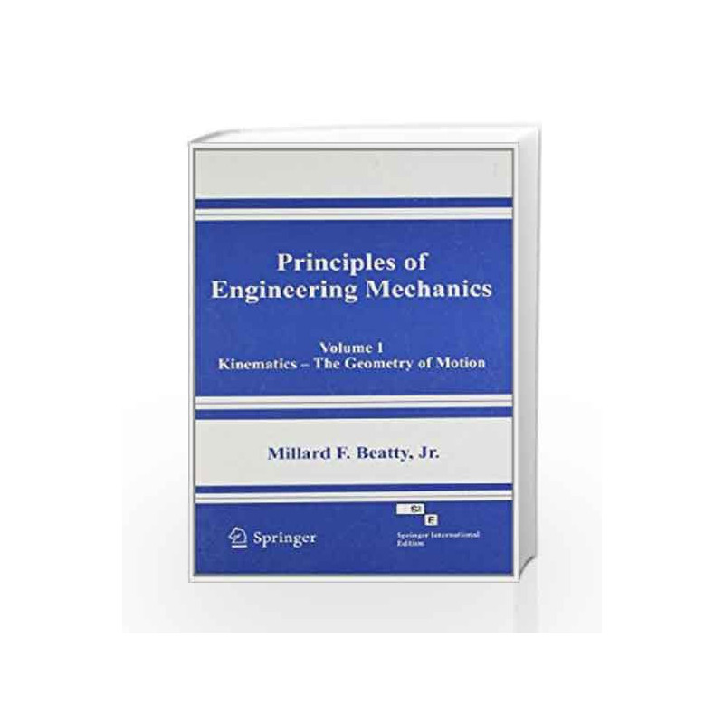 Principles Of Engineering Mechanics Vol 1 (Sie) by Beatty Jr Book-9788184896480