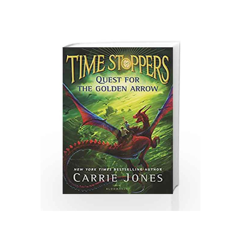 Quest for the Golden Arrow (Time Stoppers) by Carrie Jones Book-